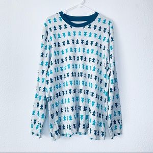 🍓 Primary Christmas Trees Unisex Comfy 100% Organic Cotton Lounge Top XXL